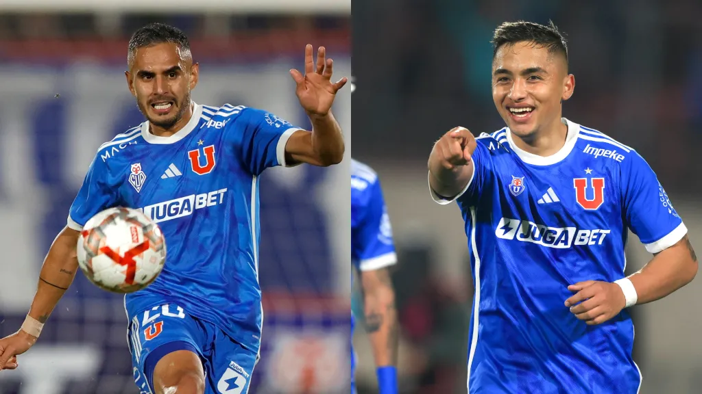 Federico Mateos y Nicolás Guerra están en la órbita de Jaime García. Juegan en Universidad de Chile.