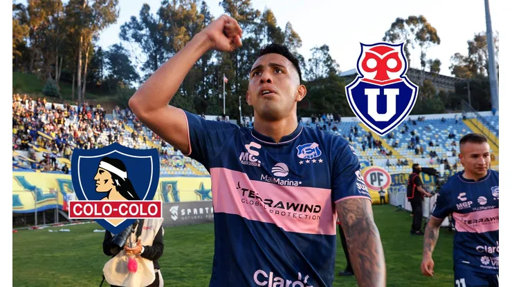 Los goles de Contreras llaman la atención en el fútbol chileno y el extranjero.