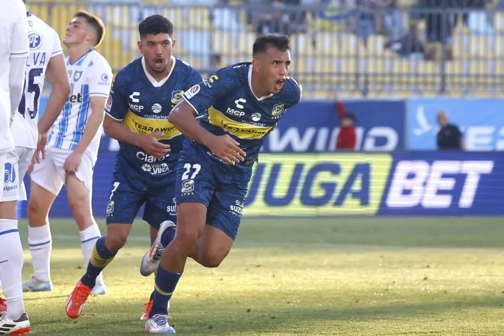 Contreras no se cansó de hacer goles en Everton | FOTO: Sebastian Cisternas/Photosport