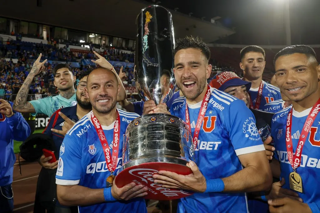 Yáñez y Pinilla nombran a Matías Zaldivia como el mejor jugador de Universidad de Chile. (Foto: Photosport)