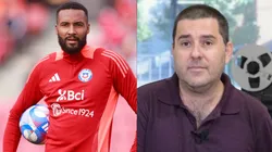 El portero chileno-ingles salió a responderle al comentarista deportivo de ADN Deportes.