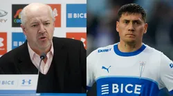 Juan Tagle se defiende luego de las palabras de Nicolás Castillo. (Foto: Photosport)