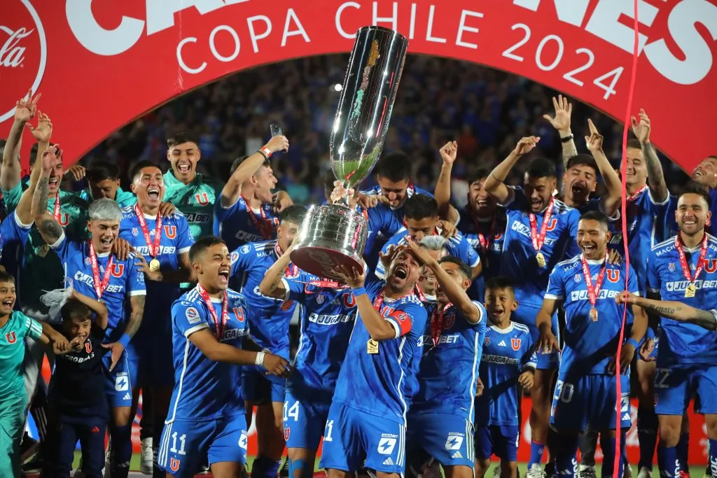 Universidad de Chile campeón de la Copa Chile. (Foto: Photosport)