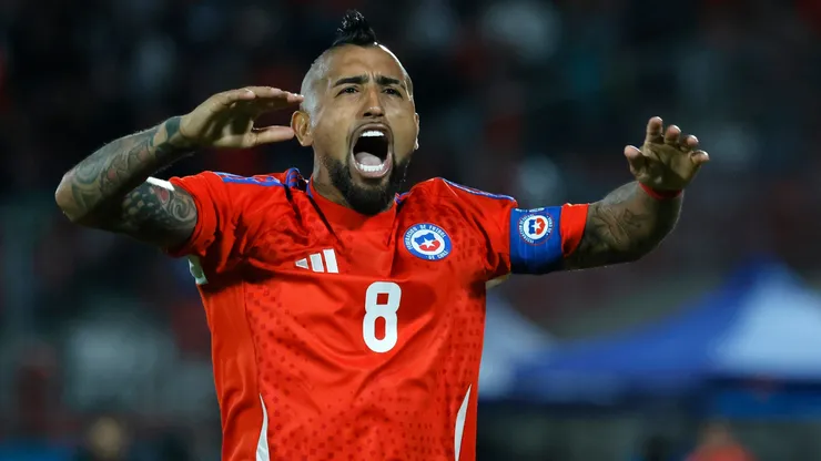 Arturo Vidal está feliz con su paso en la Roja. (Foto: Photosport)