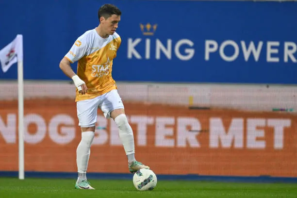 Ricca jugando en Bélgica (Getty Images)