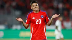 Cepeda fue la figura de La Roja ante Venezuela.