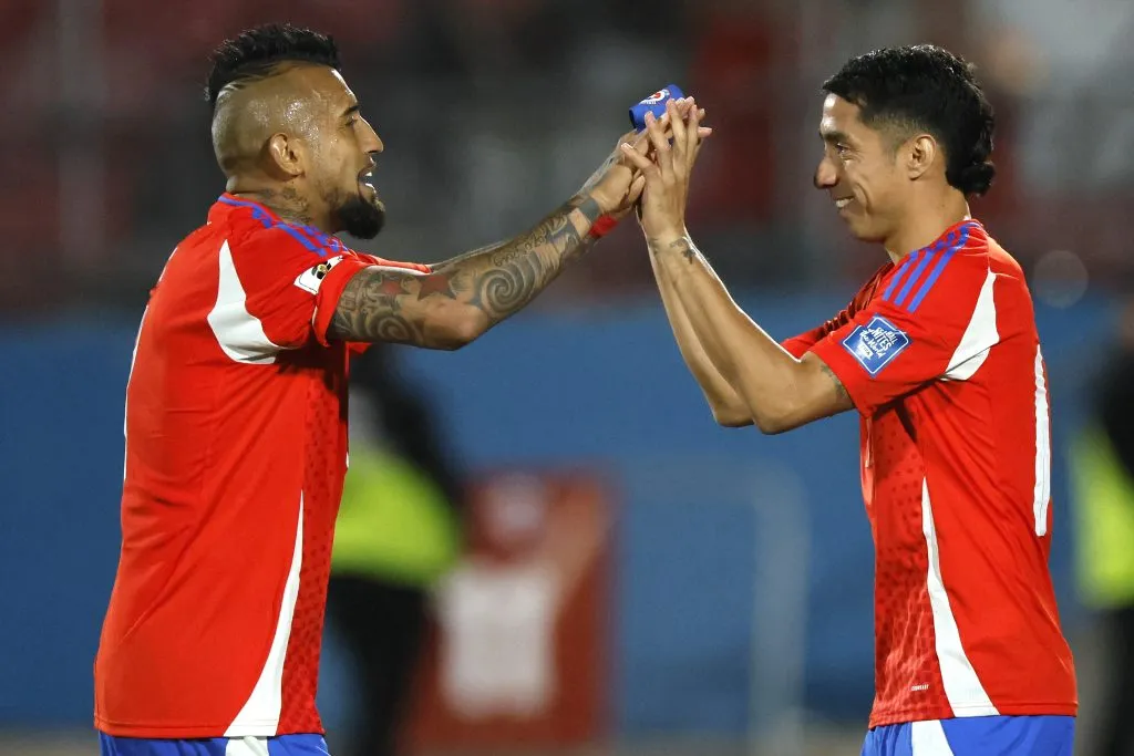 Luciano Cabral fue destacado por Arturo Vidal. Realizó su debut en la Selección Chilena.