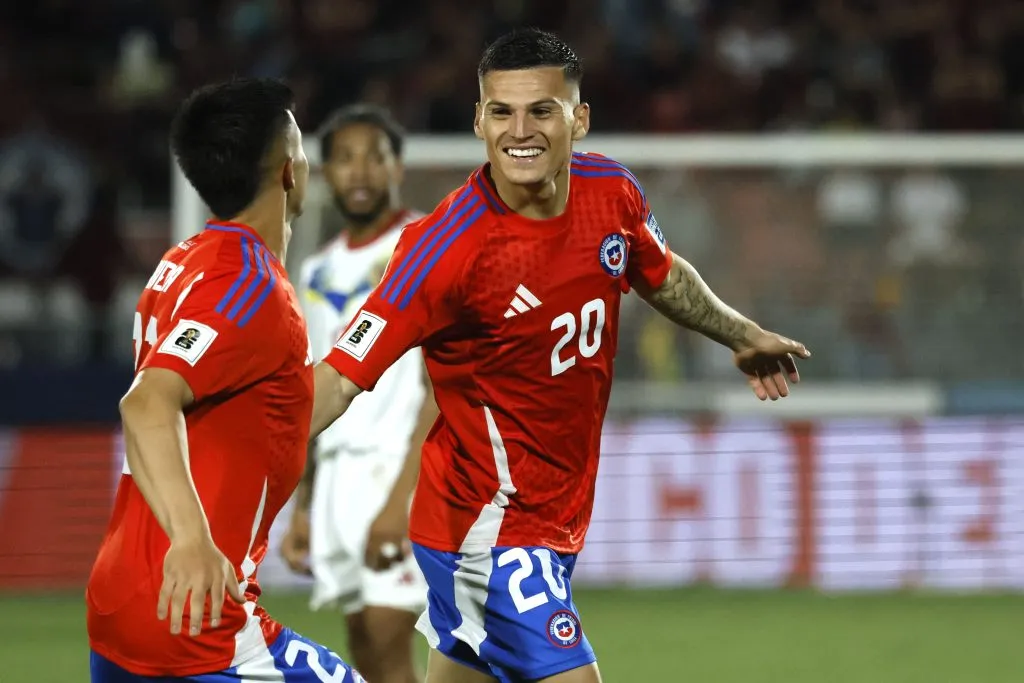 Lucas Cepeda fue la gran figura de Chile en la goleada ante Venezuela. (Foto: Andrés Pina/Photosport)