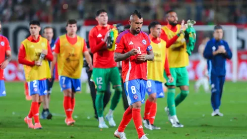 Arturo Vidal viene de jugar todo el partido en la visita de Chile a Perú.