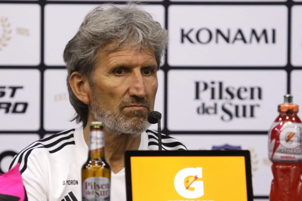 Daniel Morón se refiere a la denuncia de la U. (Foto: Photosport)