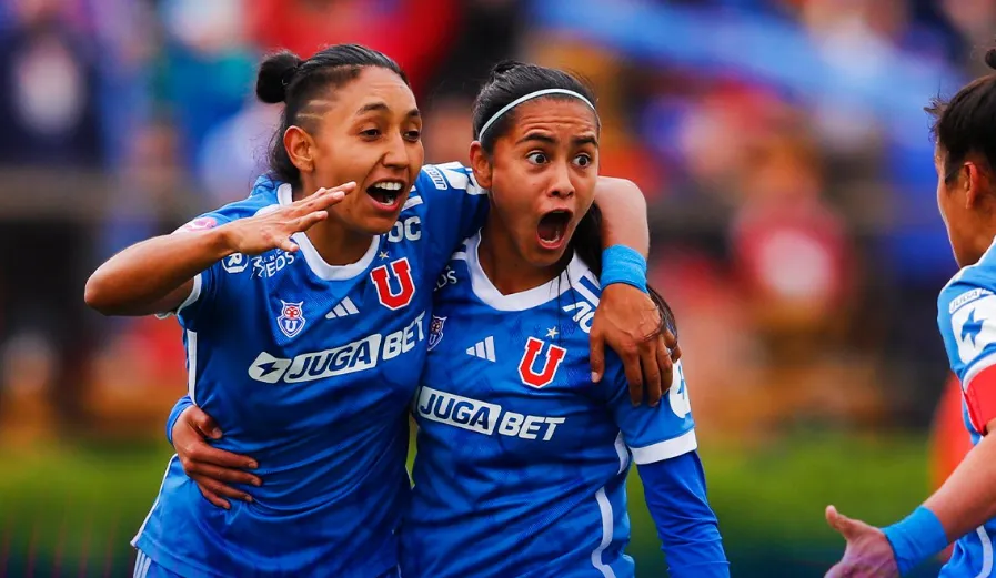 Fernanda Araya se despachó con dos goles ante Coquimbo Unido | FOTO: Universidad de Chile Femenino
