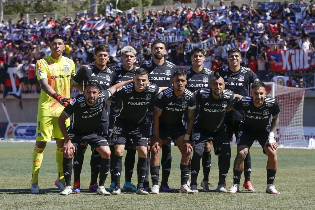Formación de Colo Colo para partido frente a Copiapó. (Foto: Photosport)