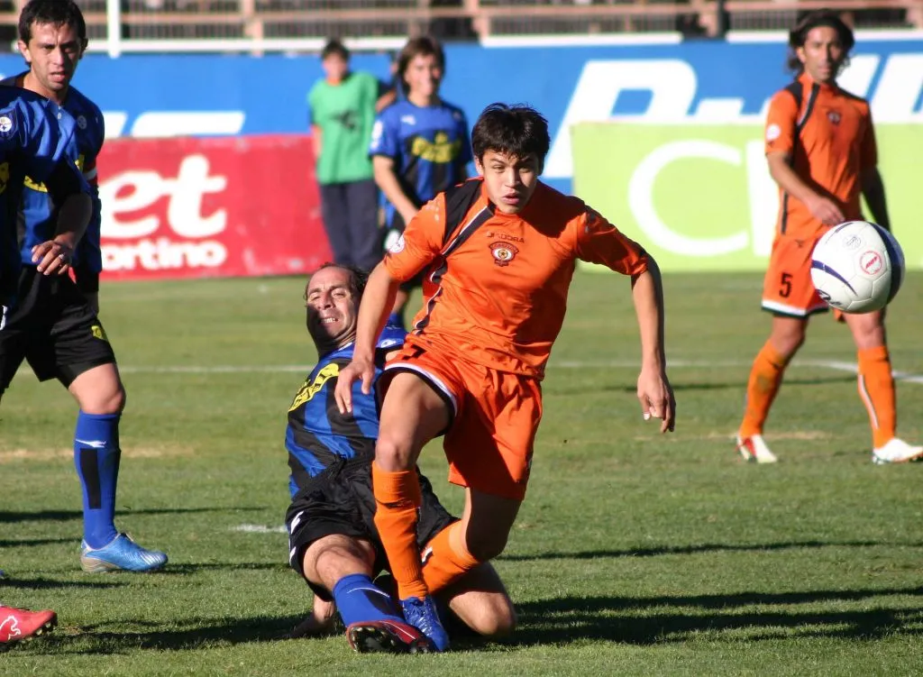 Alexis Sánchez en Cobreloa. (Foto: Photosport)
