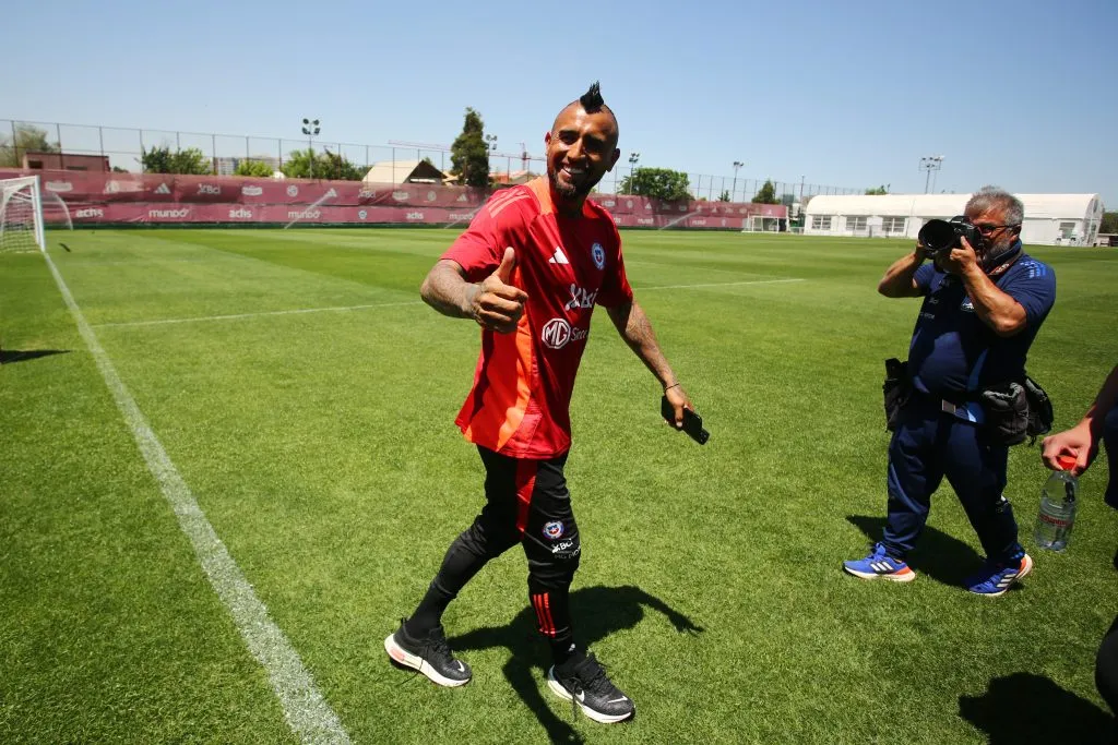 Vidal será de la partida ante Perú en Lima | FOTO: Jonnathan Oyarzun/Photosport