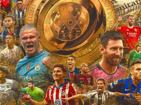 Chileno es protagonista del póster oficial del Mundial de Clubes