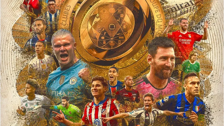 Un chileno fue incluido en el afiche oficial del Mundial de Clubes 2025. (Foto: FIFA)