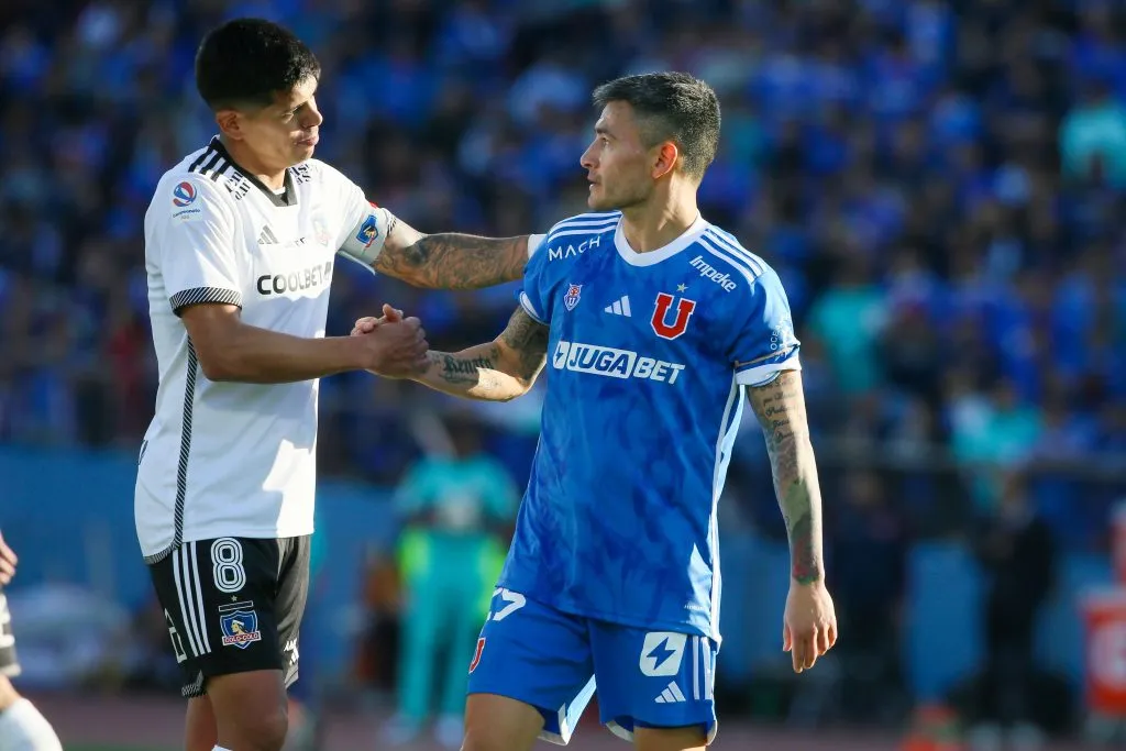 Colo Colo tendrá el mismo main sponsor que Universidad de Chile a partir de 2025. (Foto: Jonnathan Oyarzún/Photosport)