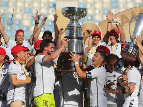 Jorge Almirón abraza a Fernando De Paul tras emotiva Supercopa