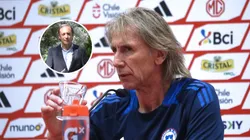 Gareca salió a responder con furia la pregunta del comunicador de TNT Sports sobre su viaje a Argentina.