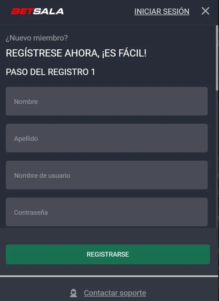 codigo promocional betsala