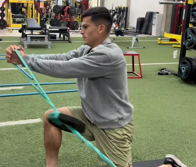 Lucas Cepeda lleva más de un mes trabajando con Juan Ramírez | Foto: Captura