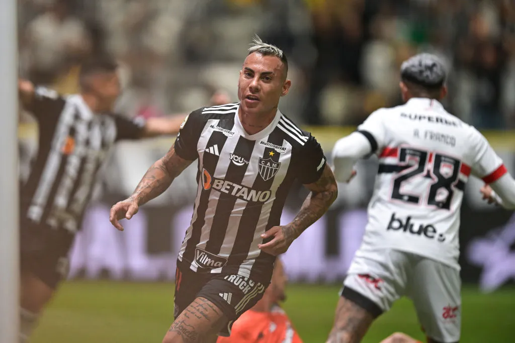 Vargas viviría sus últimos momentos con el Atlético Mineiro | Foto: Getty Images