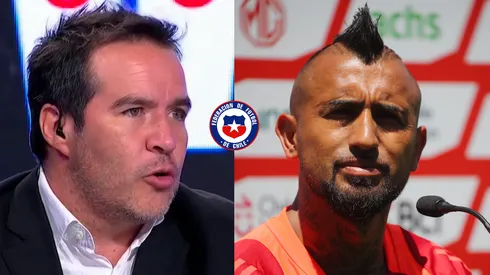 Cristián Caamaño se lanzó contra Arturo Vidal.