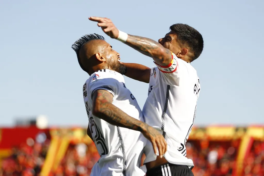 Arturo Vidal y Esteban Pavez renovarán en Colo Colo. (Foto: Photosport)