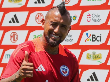 Vidal en su regreso a La Roja tras el título albo: "Celebré poco..."