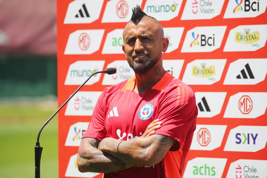 Arturo Vidal habló esta tarde en conferencia luego de regresar oficialmente a La Roja