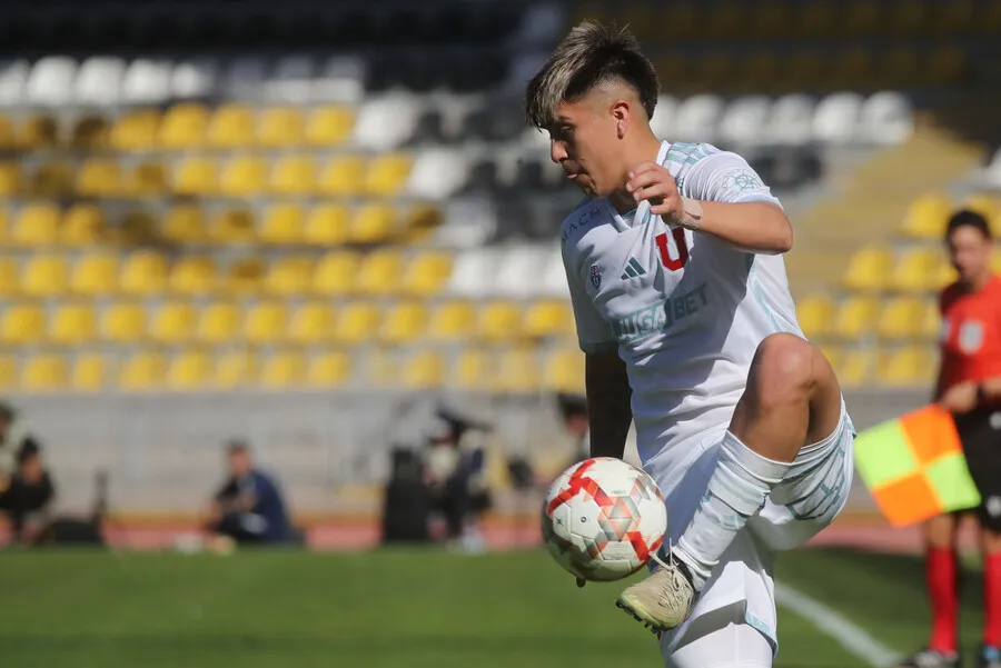 Morales, de lo más destacado en la U 2024. | Foto: Photosport