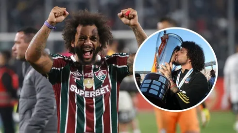 Marcelo felicitó a Maximiliano Falcón por el título con Colo Colo.