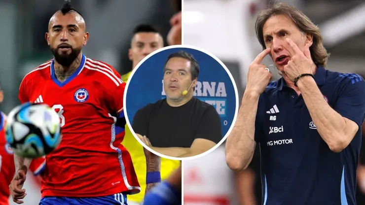 Cristián Caamaño despedaza a Ricardo Gareca por el retorno de Arturo Vidal