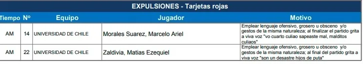 El informe de Gilabert contra Morales y Zaldivia (Captura)