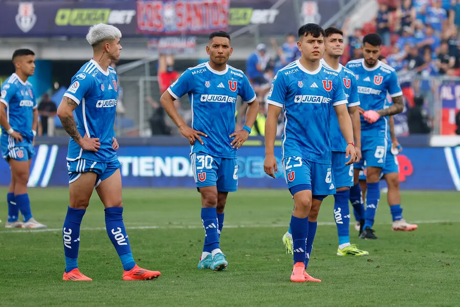 La U no pudo ante Everton y se despidió del título | Foto: Photosport