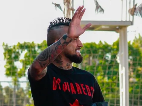 Como Arturo por su casa: Así fue el regreso de Vidal a Juan Pinto Durán