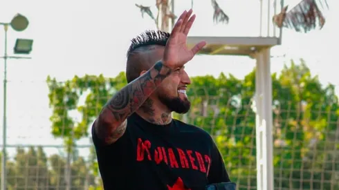 Arturo Vidal se unió este lunes a la Selección Chilena. (Foto: @LaRoja)