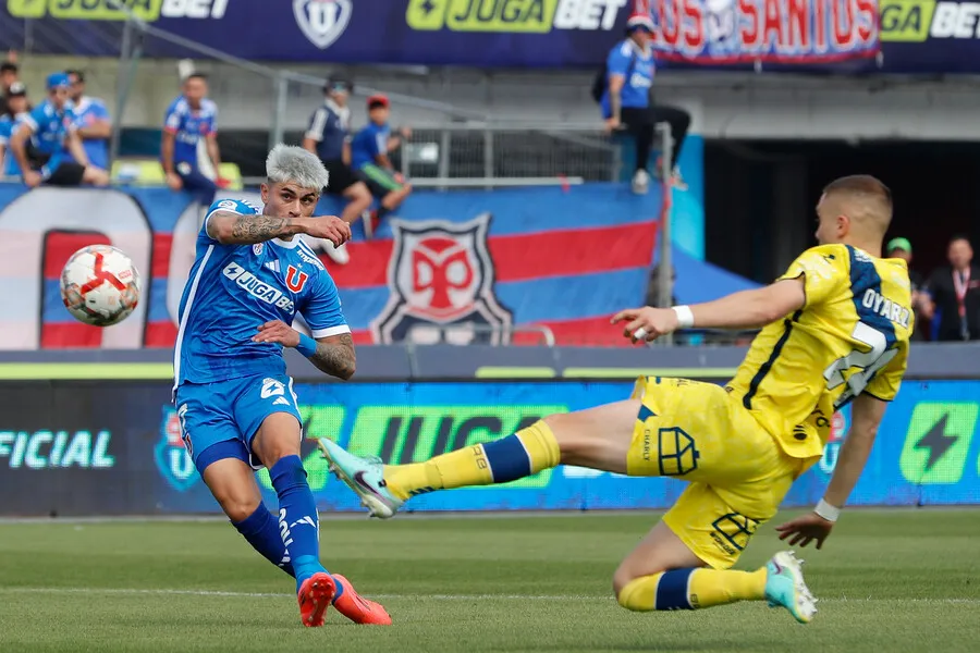 Everton le amargó el torneo a la U. | Foto: Photosport