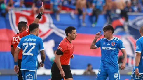 Marcelo Morales y Matías Zaldivia fueron expulsados en Universidad de Chile.