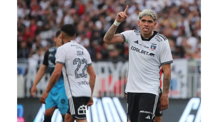 Carlos Palacios tuvo una gran temporada en Colo Colo. (Foto: Photosport)