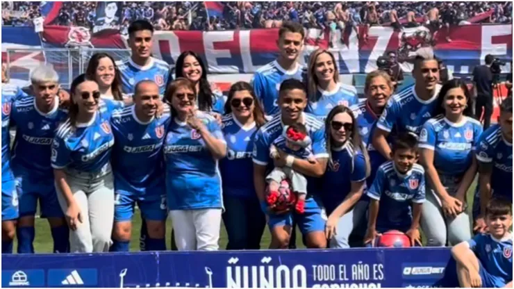La especial salida de la Universidad de Chile al campo de juego