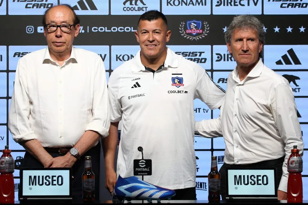 Jorge Almirón fue presentado en Colo Colo el 9 de enero del 2024. (Foto: Javier Salvo/Photosport)