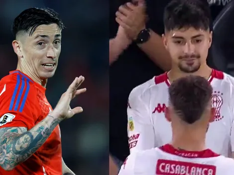 La defensa de Echeverría a Alarcón tras reaparecer con Huracán a días de ser liberado de La Roja