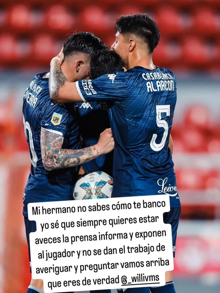 La historia que subió Echeverría a su Instagram | FOTO: Captura