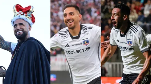 Arrturo Vidal, Javier Correa y Mauricio Isla fueron los grandes refuerzos del Colo Colo 2024. (Foto: Photosport)