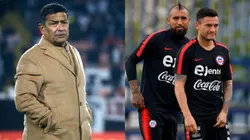 Jorge Aravena elige a Charles Aránguiz por sobre Arturo Vidal.(Foto: Photosport)