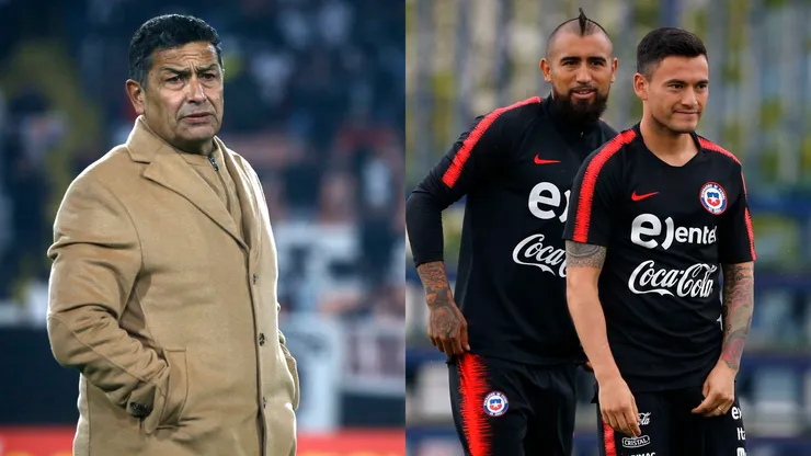 Jorge Aravena elige a Charles Aránguiz por sobre Arturo Vidal.(Foto: Photosport)