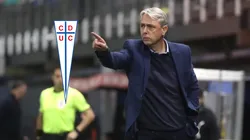 Tiago Nunes le marcó la cancha a un jugador de la UC.