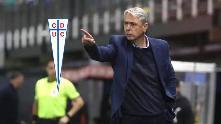 Tiago Nunes le marcó la cancha a un jugador de la UC.