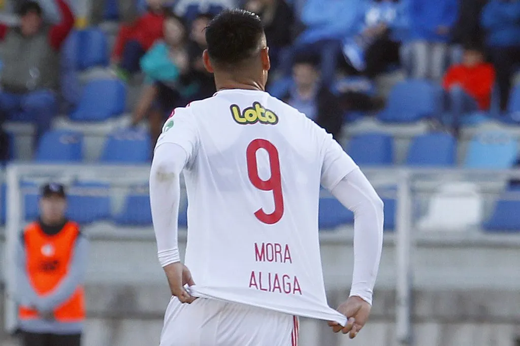 Mora fue el goleador de la U en el último título azul | FOTO: Ramon Monroy/Photosport